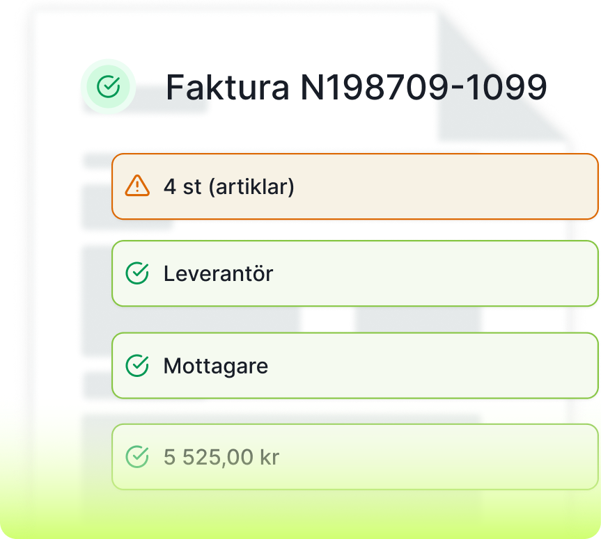 Rifla - AI-driven dataextraktion från PDF-fakturor och avtalsdata