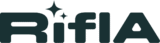 Rifla logotyp svart - AI-driven dataextraktion från PDF-fakturor och avtalsdata